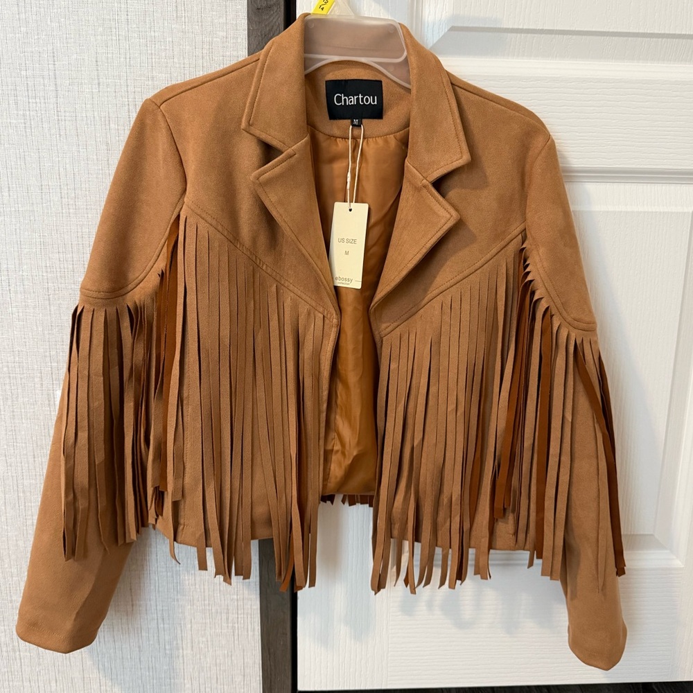 Women’s Blazer with Fringe